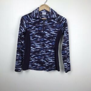 Columbia‎ Women's Glacial IV Print Half Zip XS